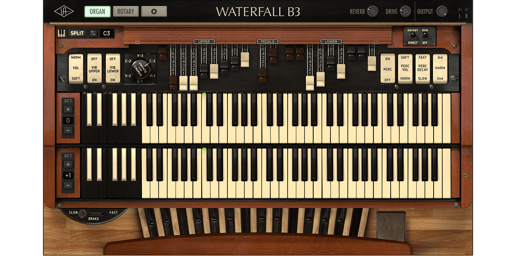UAD Waterfall B3 Organ
