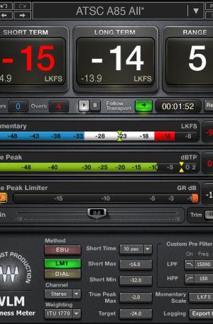 Waves WLM Plus Loudness Meter