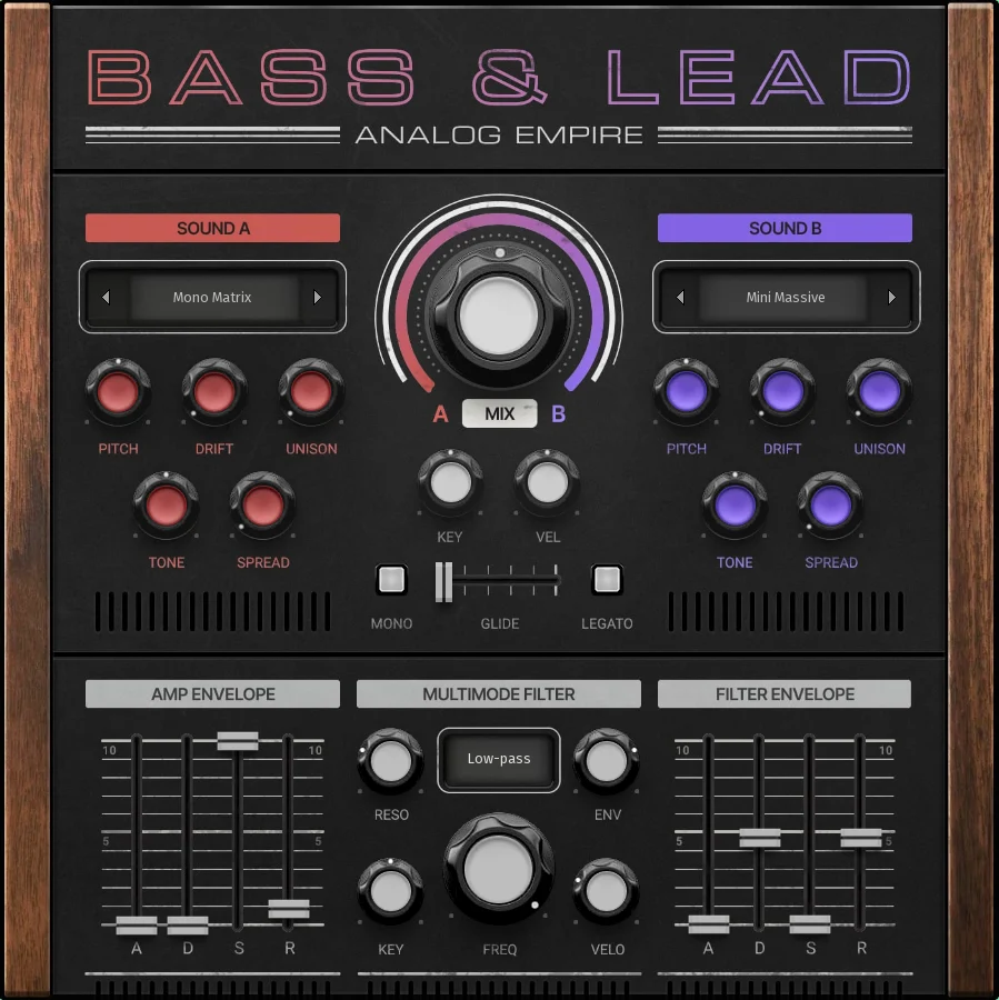 Melda Analog Empire: Bass & Lead