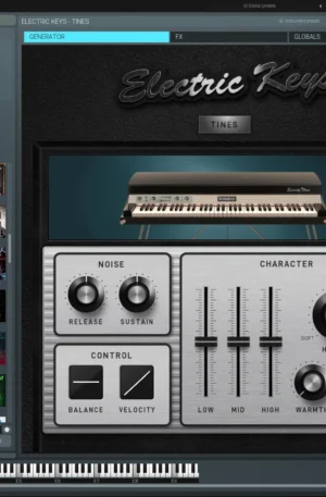 Melda Electric Keys – Tines