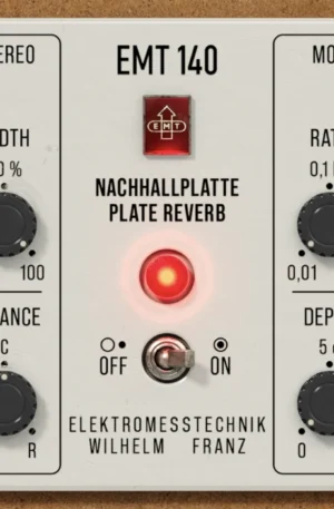 UAD EMT 140 Classic Plate Reverberator