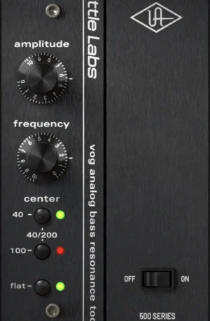 UAD Little Labs Voice Of God Bass Resonance